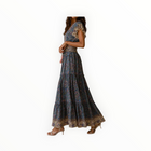 SALROSA Long Print Dress - Mint Floral