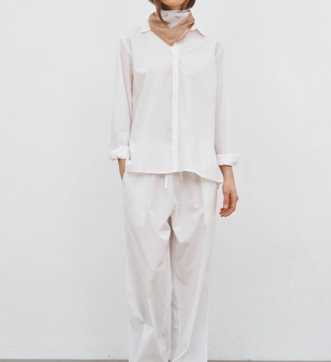 CARE BY ME Laura Classic Shirt - White