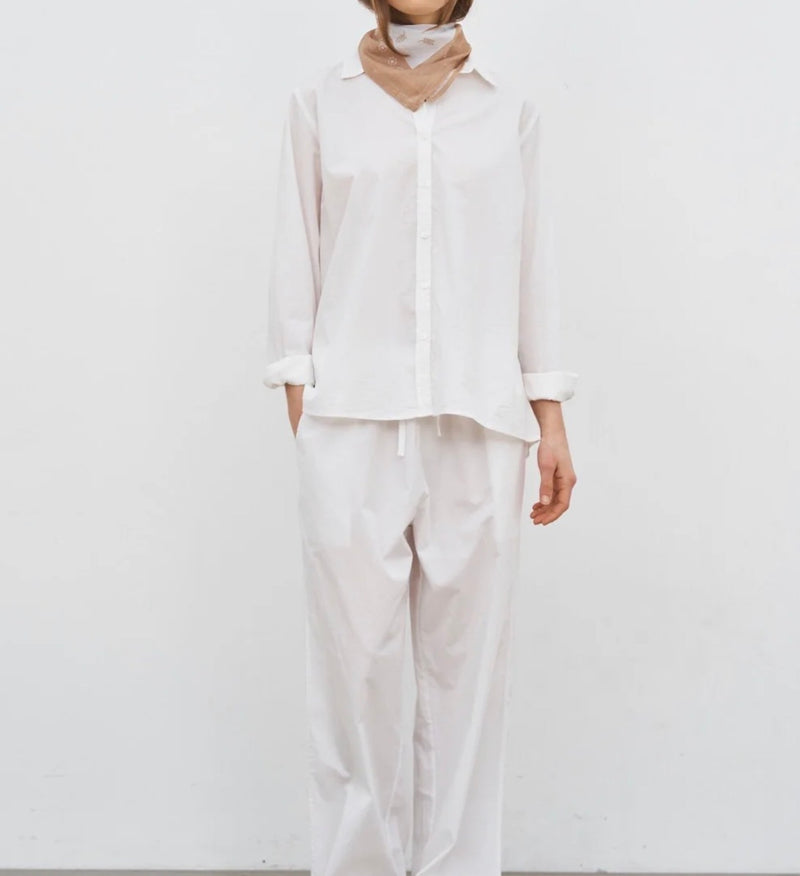 CARE BY ME Laura Classic Shirt - White