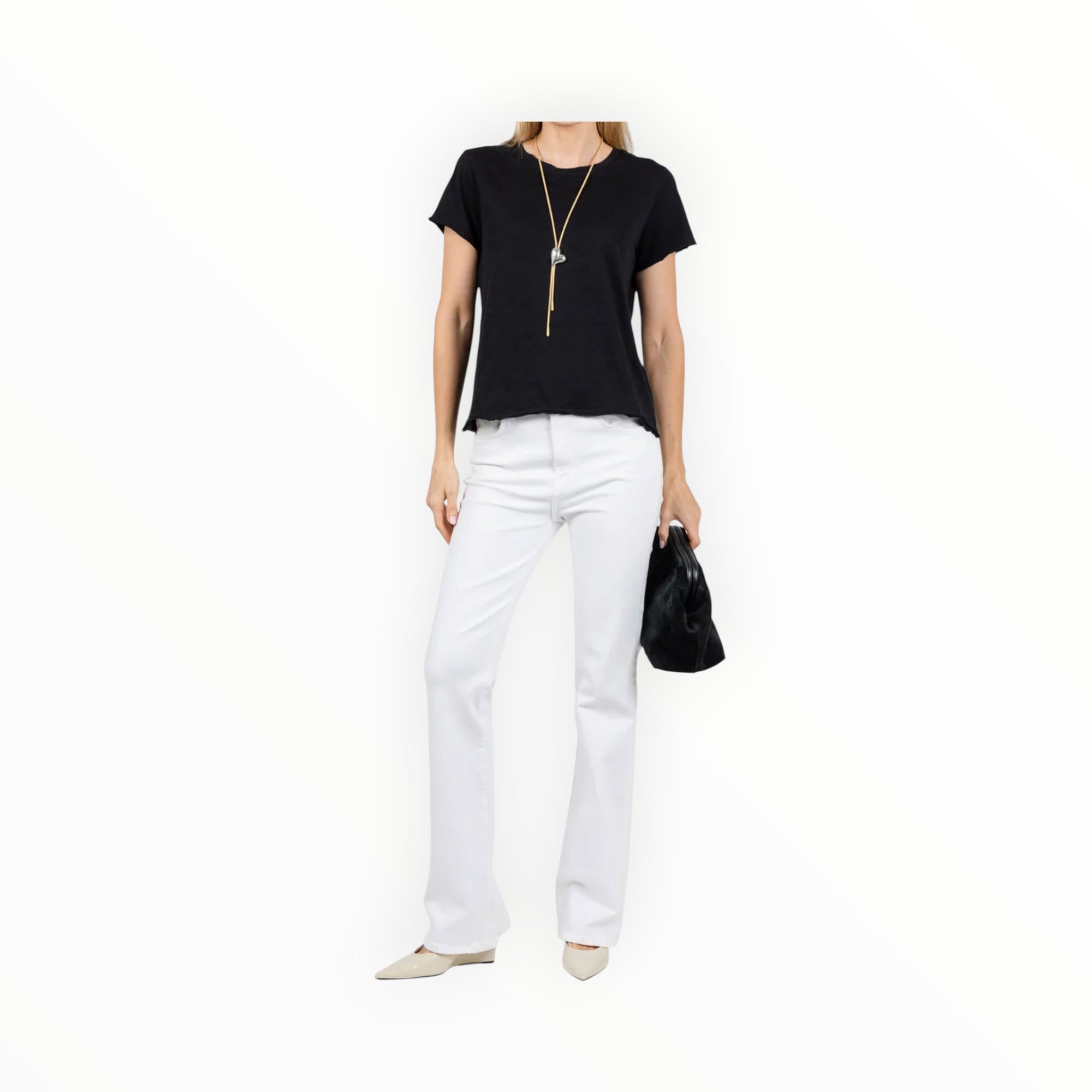 Elliott Lauren Short Sleeve Tee - Black