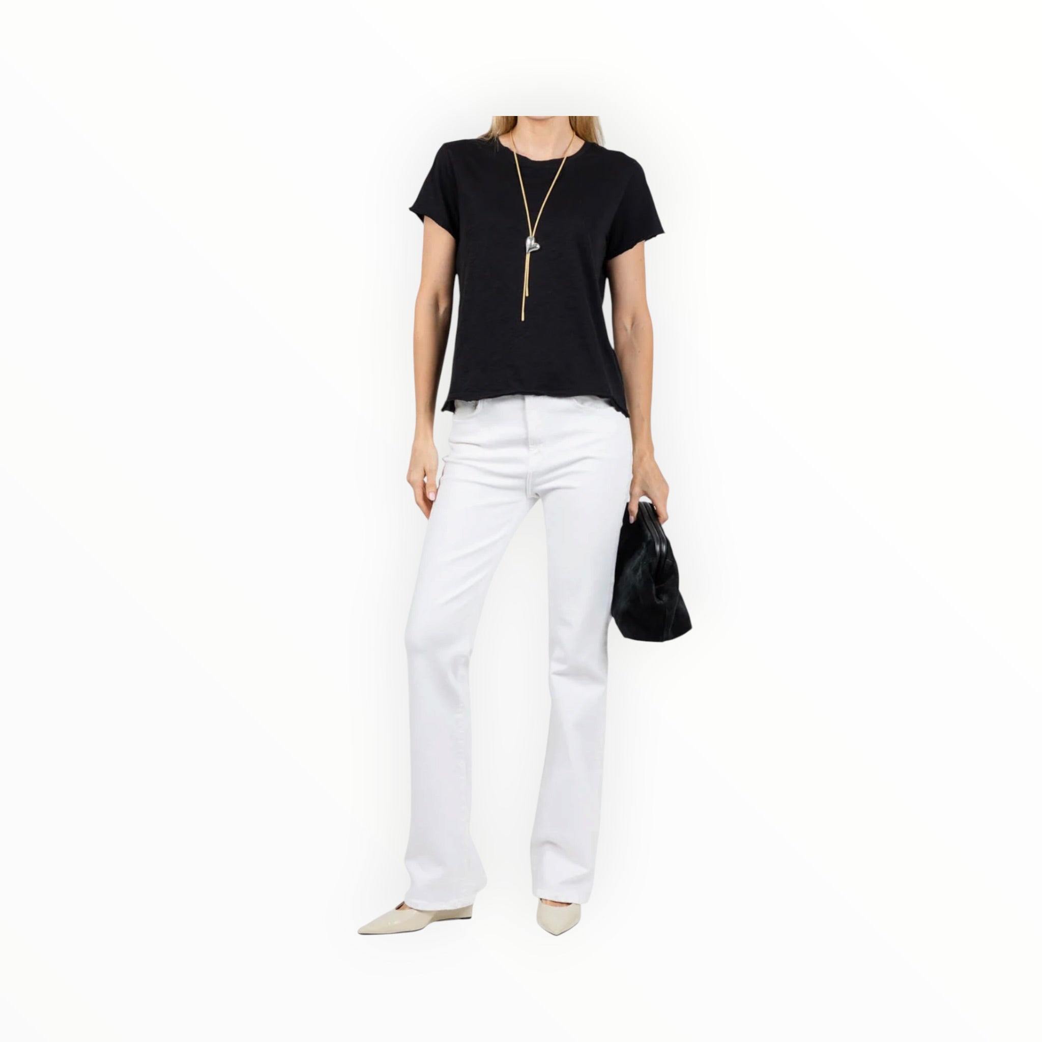 Elliott Lauren Short Sleeve Tee - Black