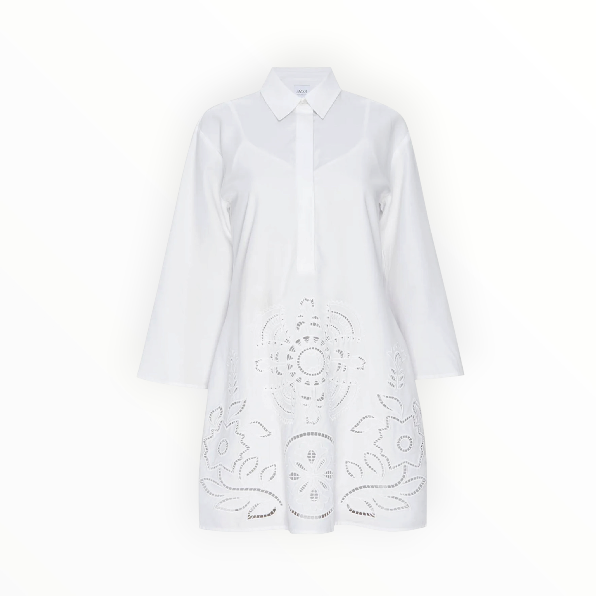 MISA Matias Dress - White