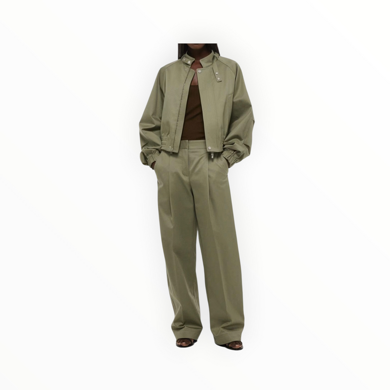 Helmut Lang Trench Bomber - Vetiver