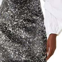 Weekend Max Mara Uvetta Sequin Skirt - Silver