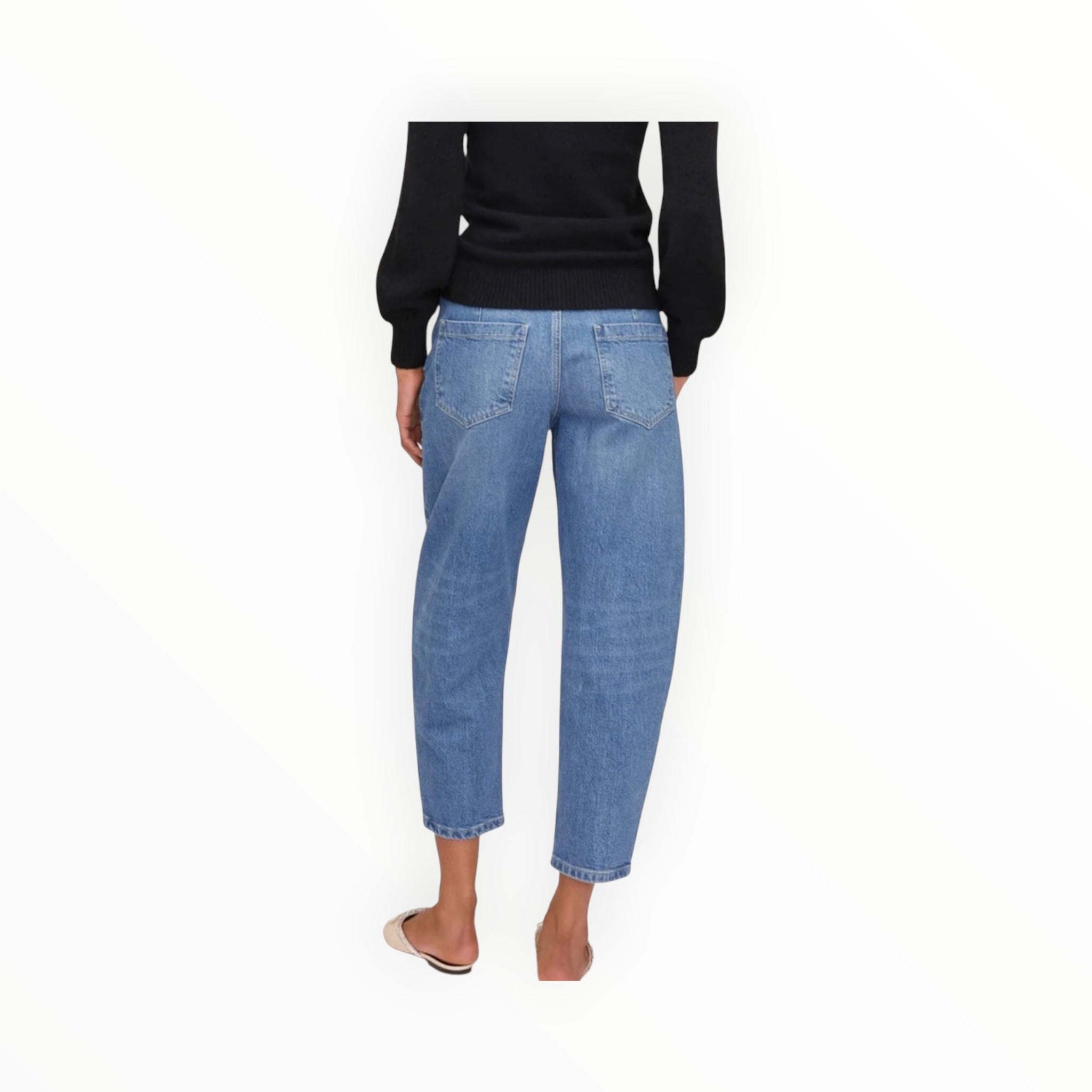 Marissa Webb Stevie 80's Barrel Leg - Blue