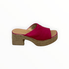 Gaimo Kala Jute Wide Heeled Leather Clogs - Kenzo