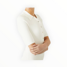 Le Ore Rimini Collared Playsuit - Pearl