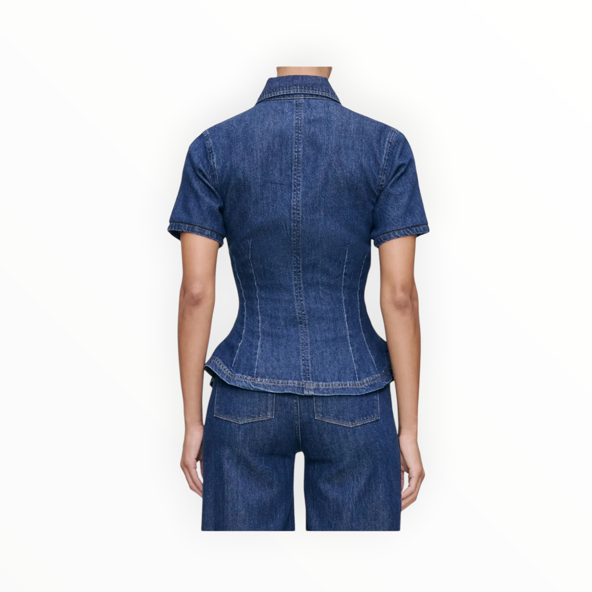 DL1961 Joice Shirt - Inkwell Aura