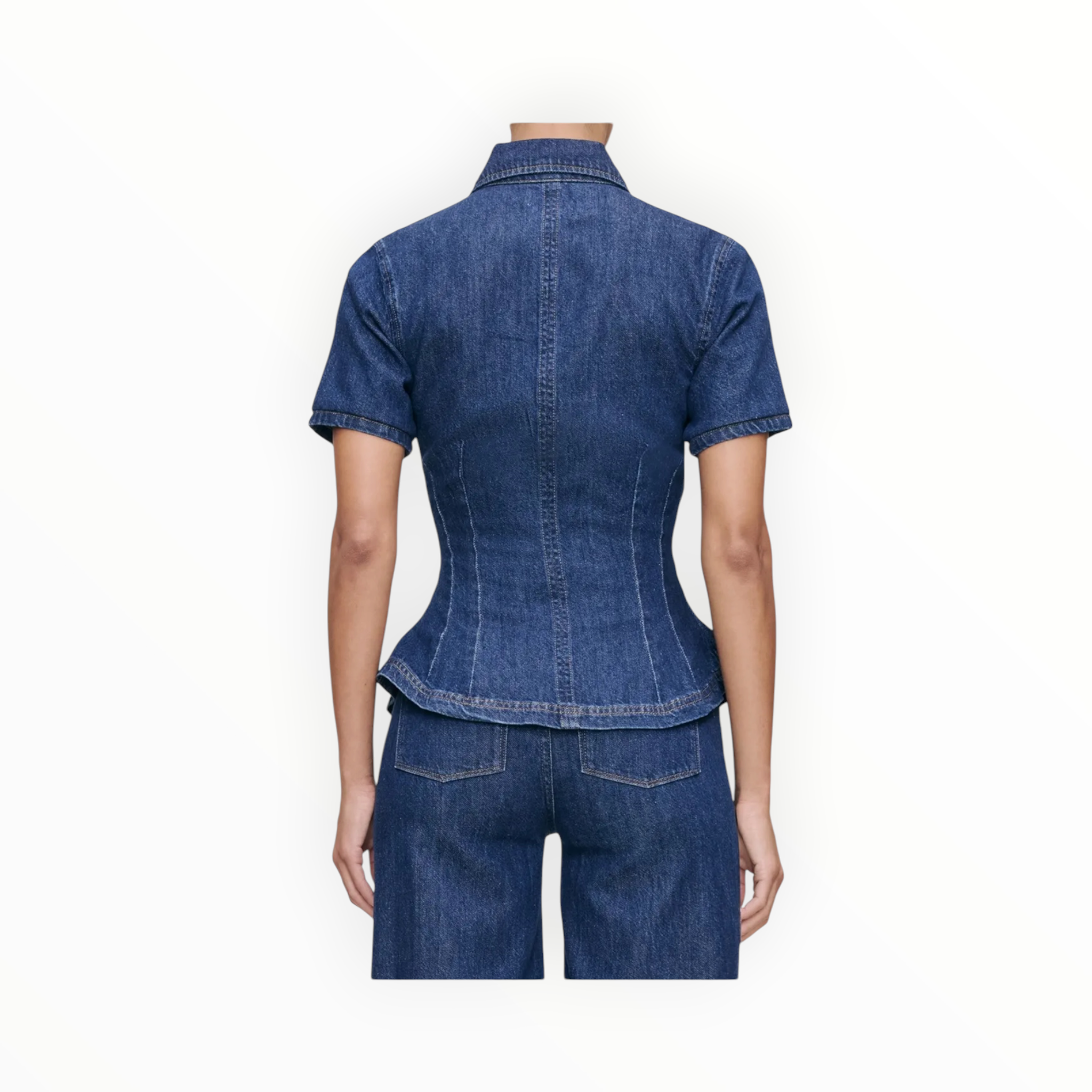 DL1961 Joice Shirt - Inkwell Aura