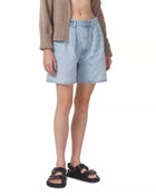 Citizens of Humanity Martizy Denim Trouser Shorts - Winsor