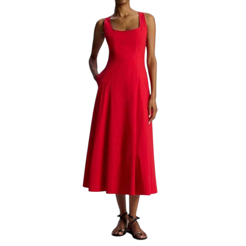 A.L.C. Isabel Dress - Rouge