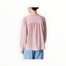 Leone & Harper Cem Stripe Blouse - Pink