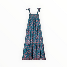 Louise Misha Marcelette Dress - Teal Garden of Eden