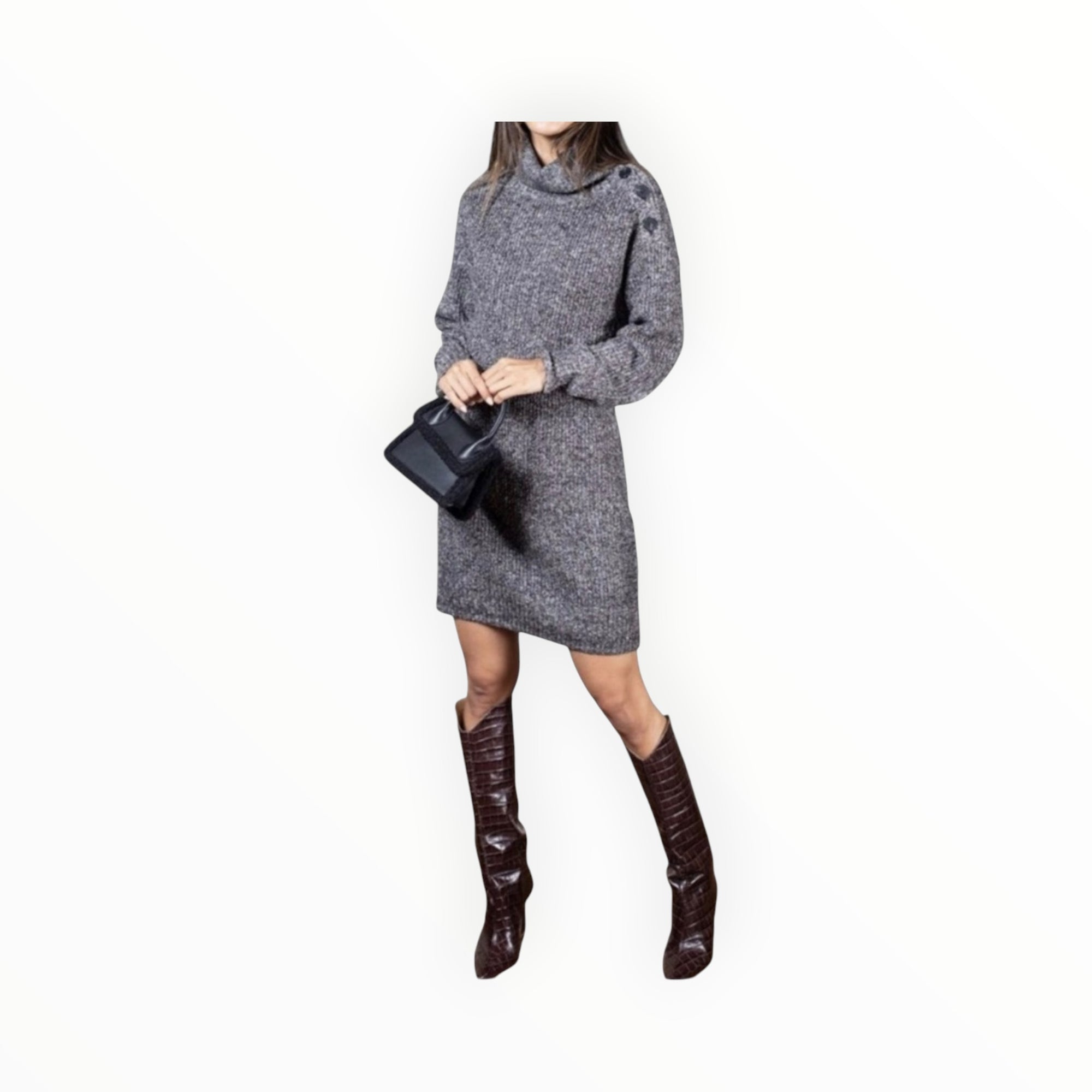 Michael Stars Debbie Marled Sweater Dress