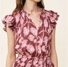 Omika Billie Midi Dress - Elyse Aubergine