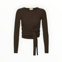 Nation Ltd Freya Top - Dark Chocolate