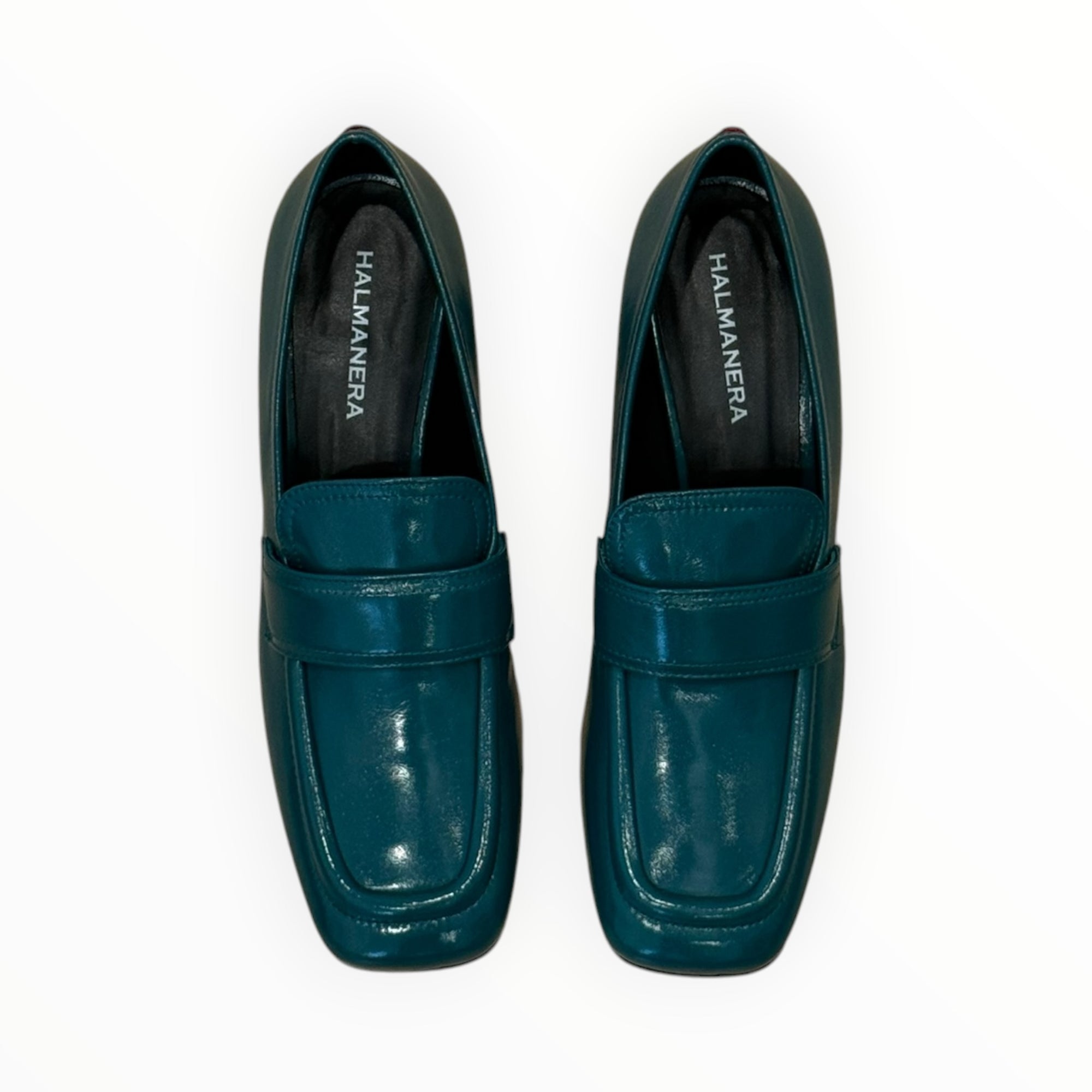 Halmanera Cecil 21 Patent Leather Pump - Green