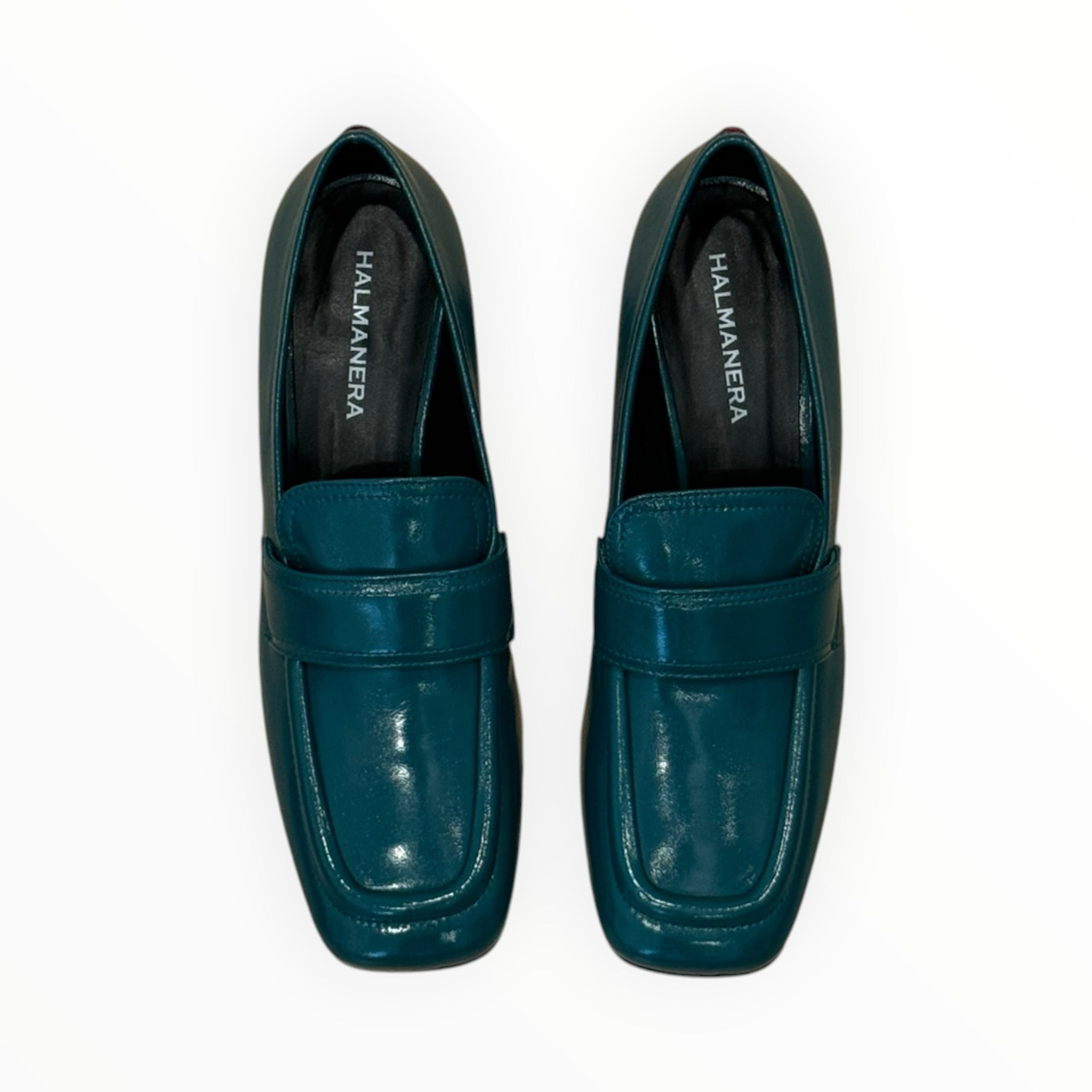 Halmanera Cecil 21 Patent Leather Pump - Green