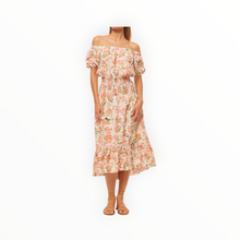 MISA Paola Dress - Persimmon Crinkle