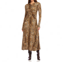 Fifteen Twenty Kourtney Cross-Front Midi Dress