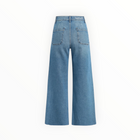 Favorite Daughter Mischa Super High Rise Wide Leg Ankle - Rio