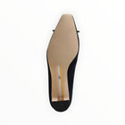 Sam Edelman Rinda Pointed Toe Ballet Heel - Midnight Blue Leather