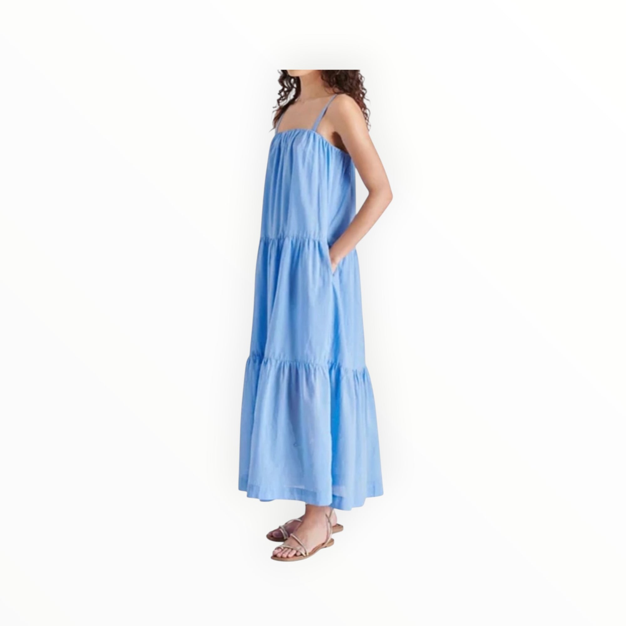 Steve Madden Oceane Dress - Azure Blue