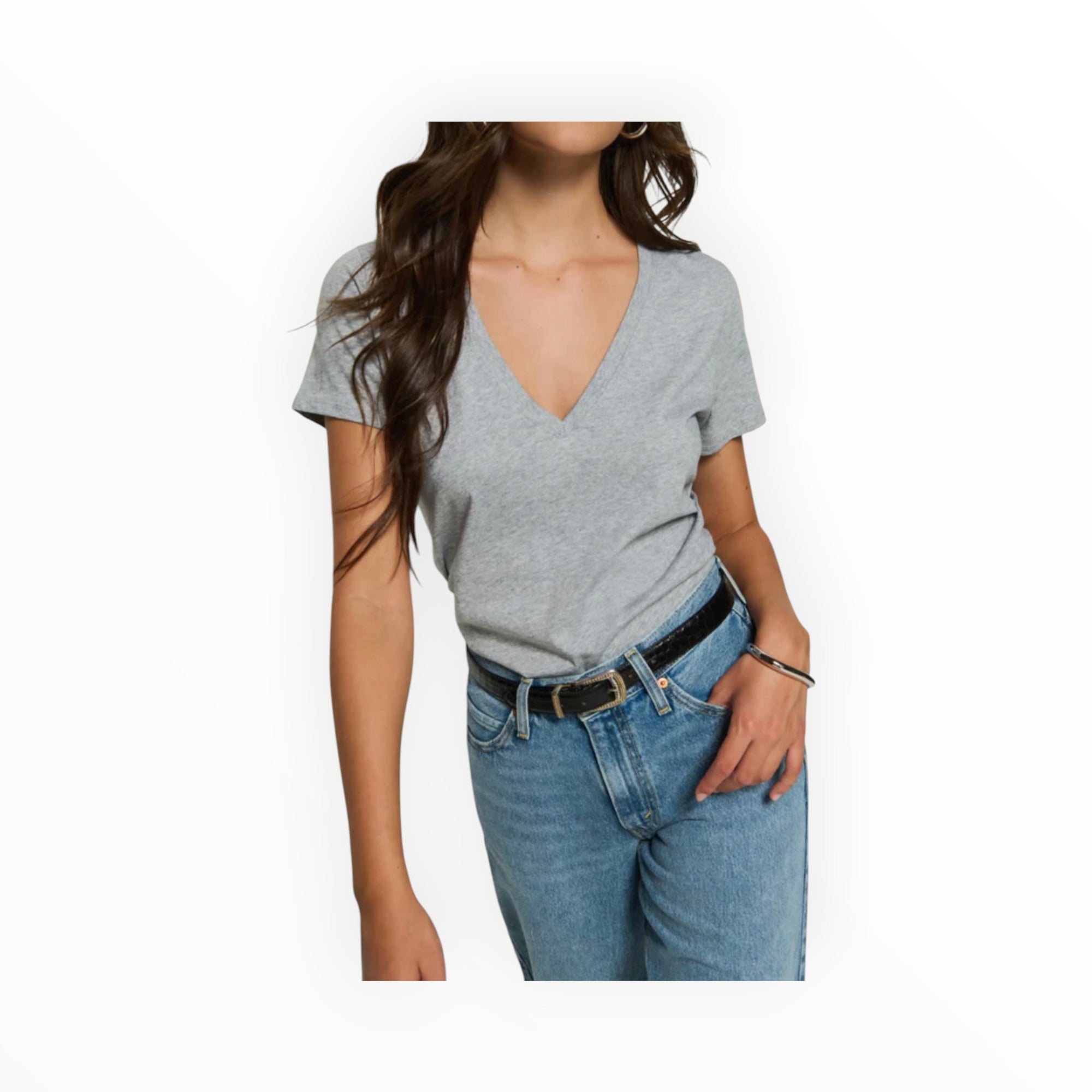 Nation Ltd Blair Tee - Heather Grey
