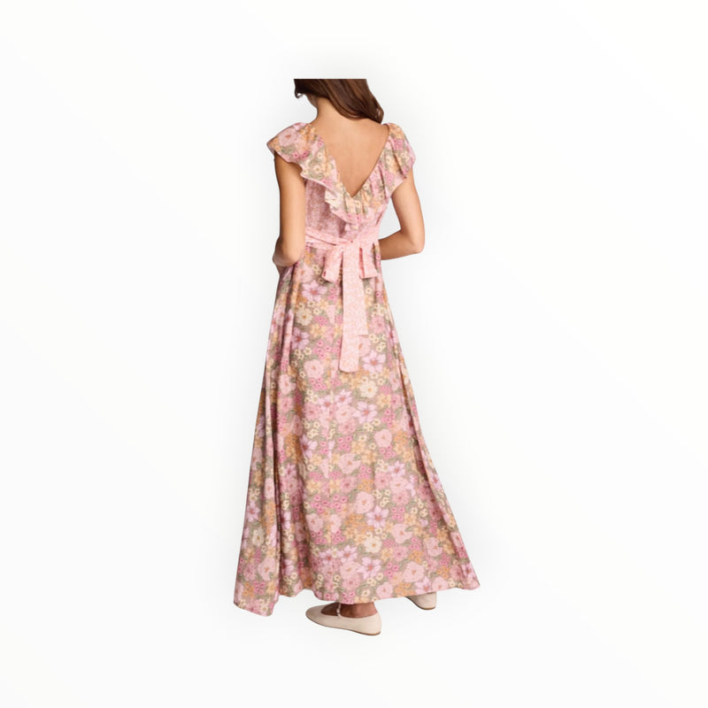 sundays Ella Dress - Mixed Dusk Floral