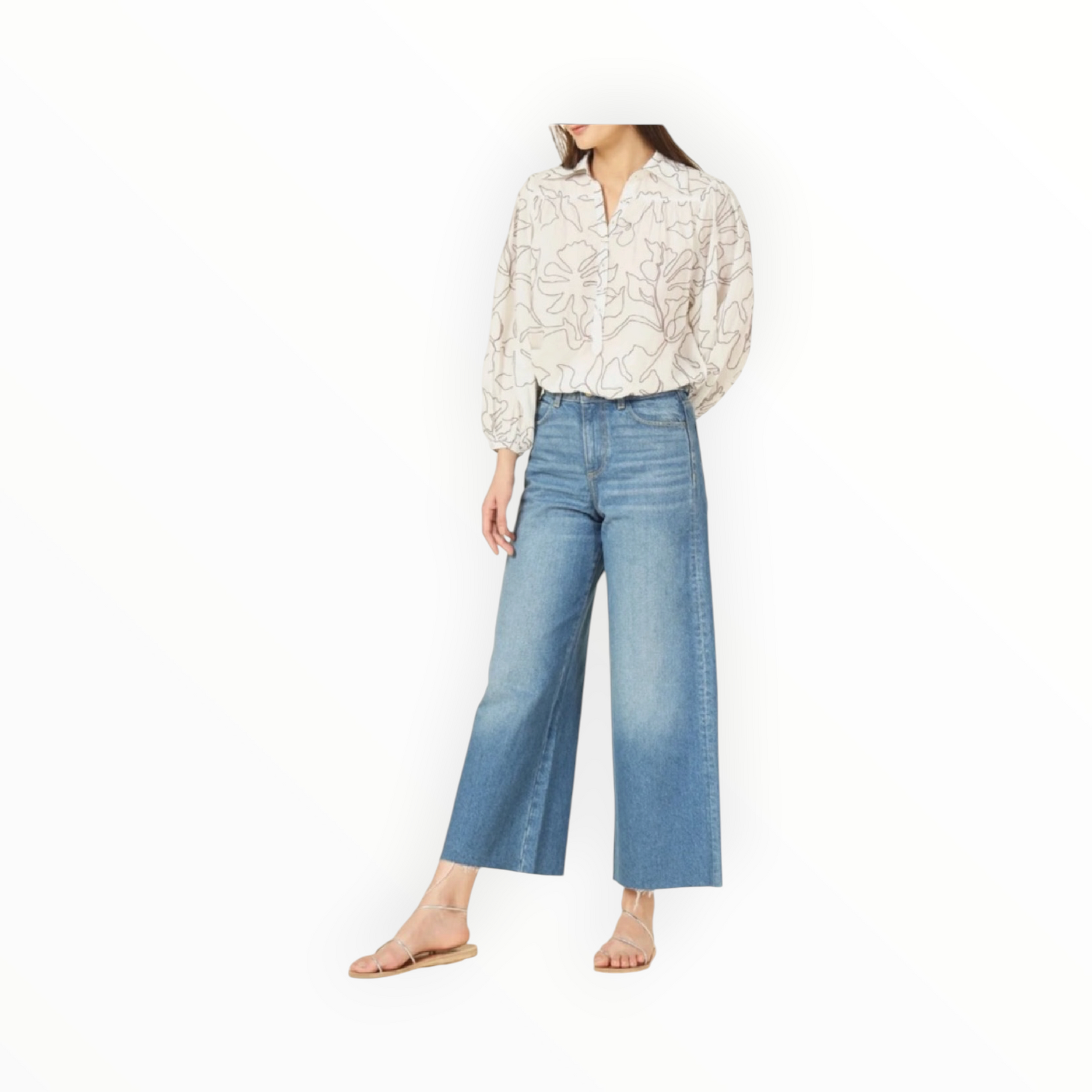 Omika Sierra Blouse - Uma Coconut