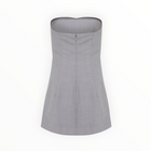 St. Agni Wool Column Tunic - Grey