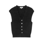 Nation Ltd Morganna Sweater Vest - Jet Black