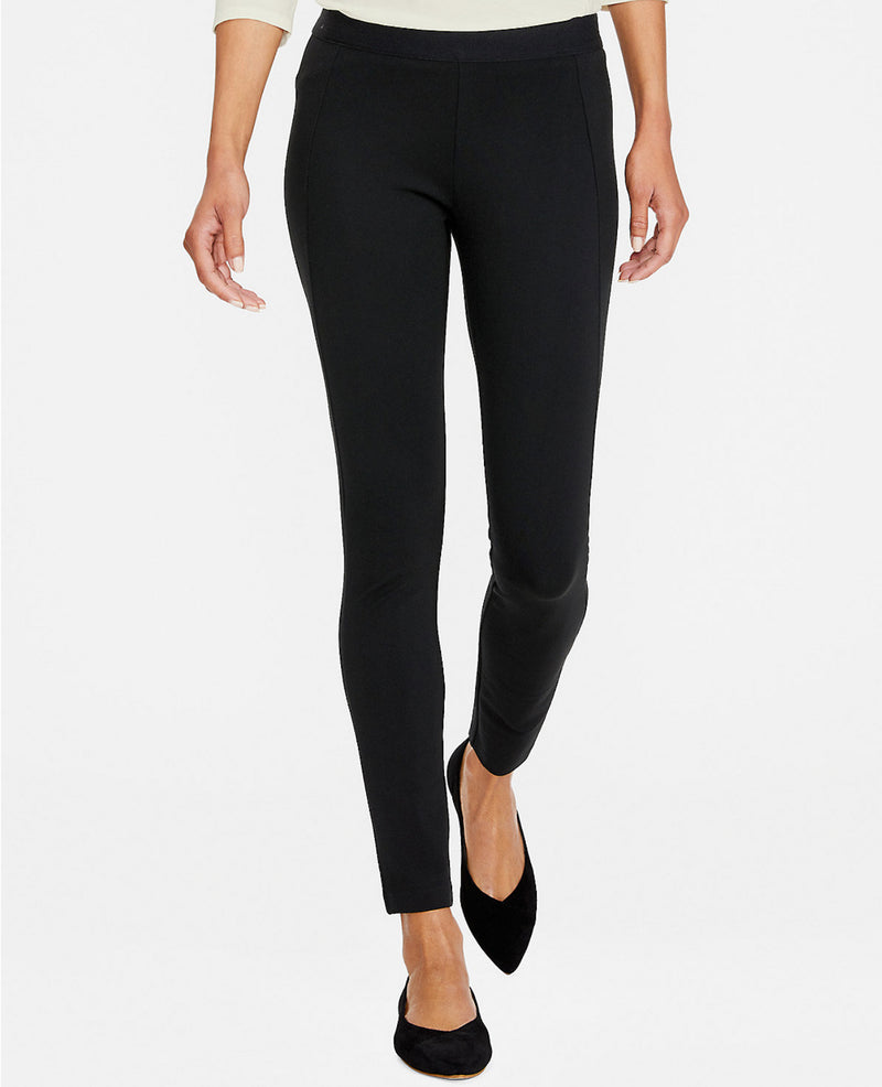 LILLA|P Seamed Ponte Pants - Black