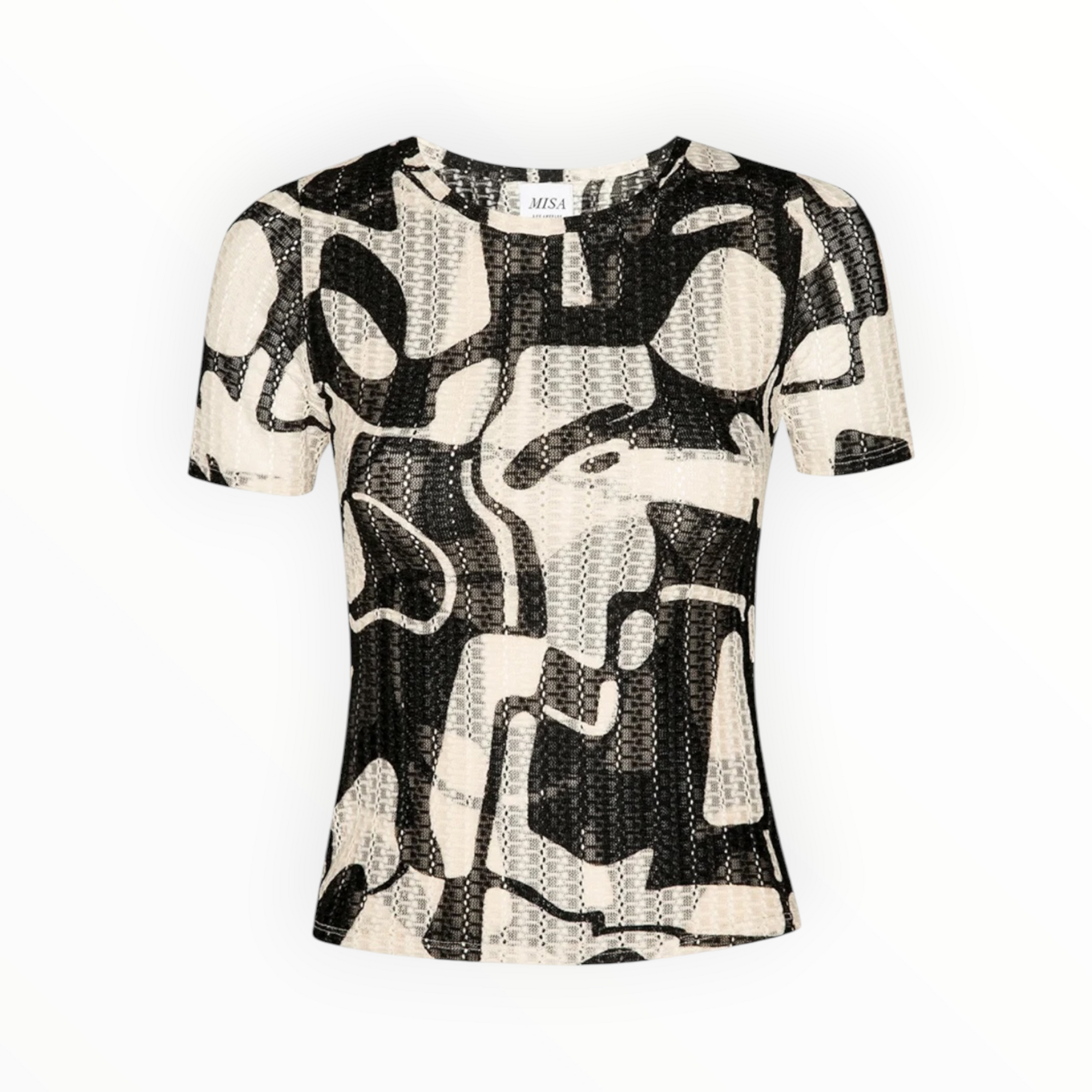 MISA Amor Top - Abstract Marble