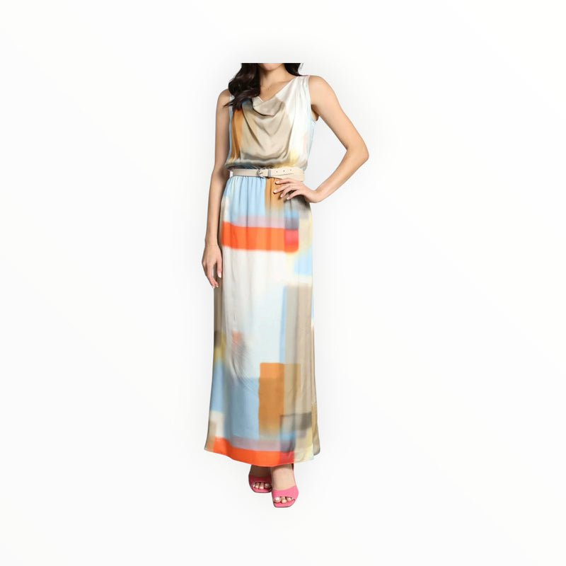 Lola & Sophie Color Block Dress