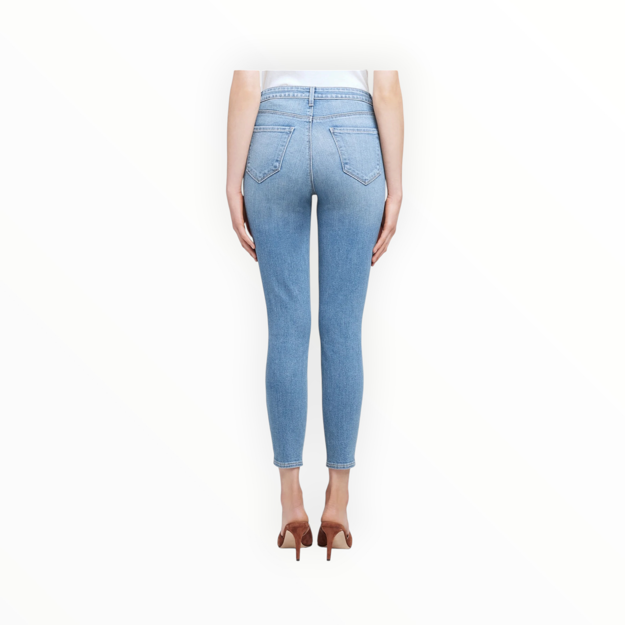 L'Agence Margot Cropped Skinny Jean - Paramount