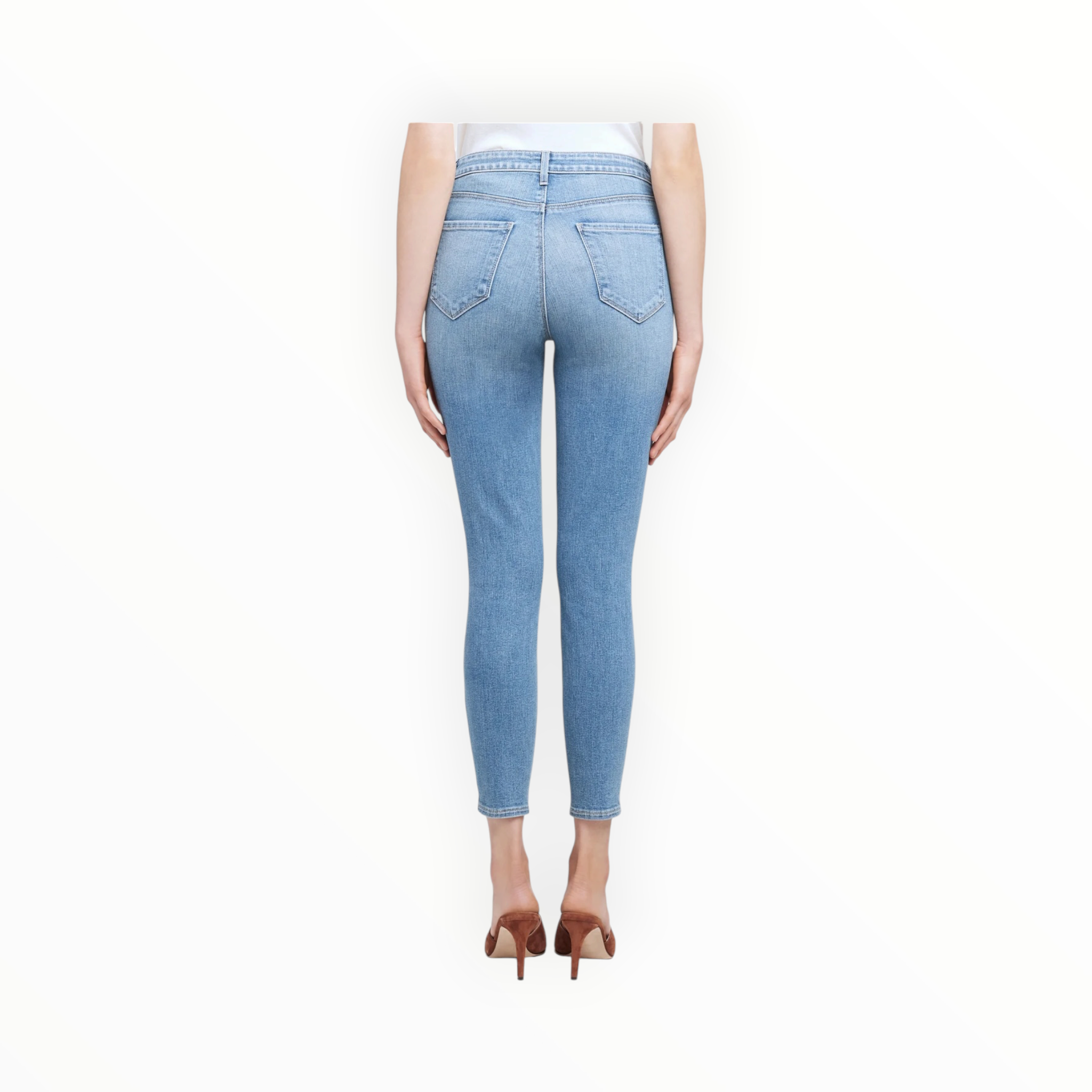 L'Agence Margot Cropped Skinny Jean - Paramount