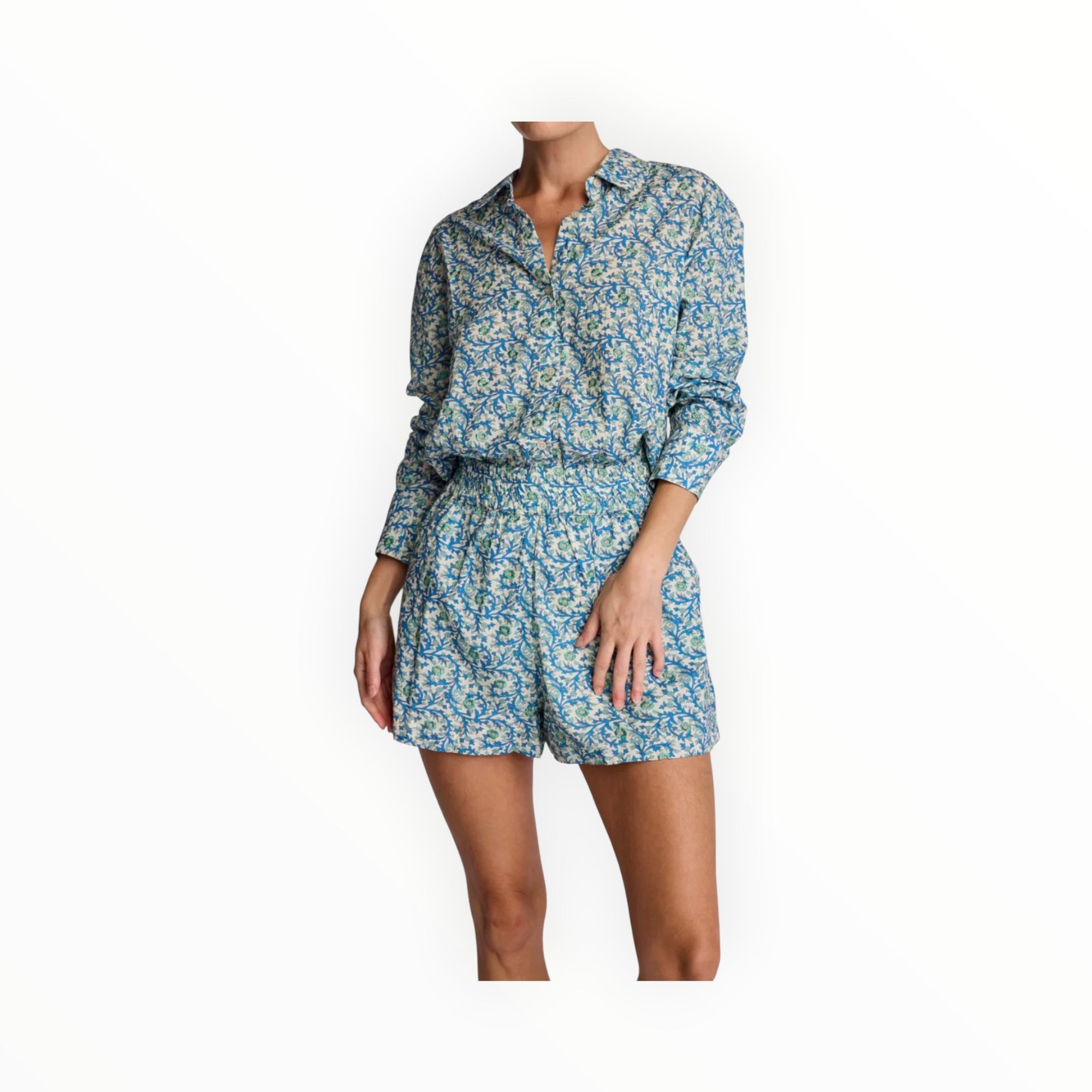 sundays Imogen Romper - Embroidered Floral
