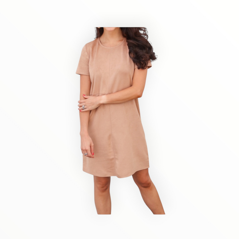 Willa Story Margaret Dress - Beige Taupe