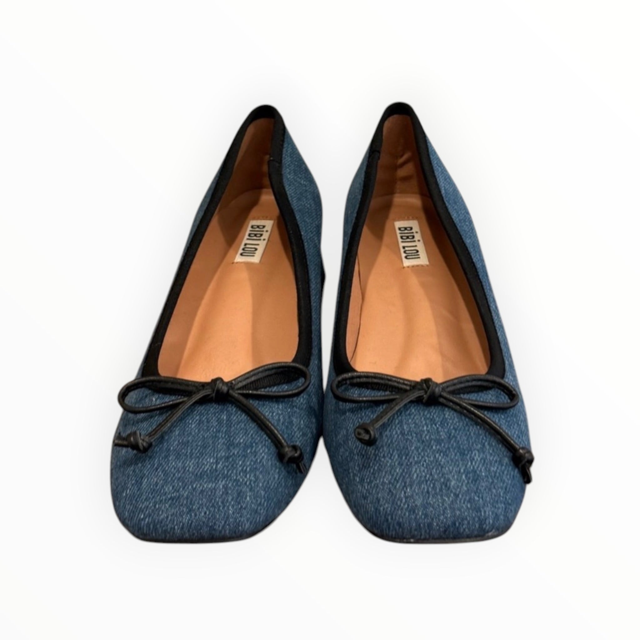 Bibi Lou Denim Ballet Flat