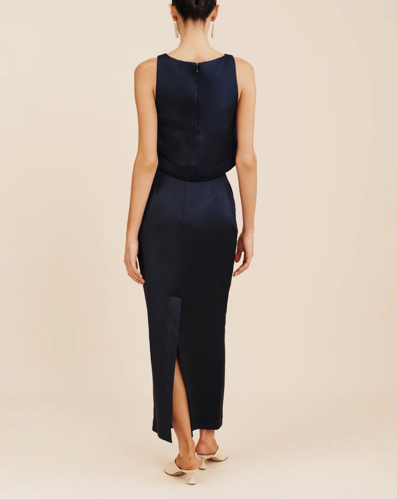 POSSE Gigi Pencil Skirt - Midnight