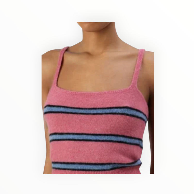 Samsøe Samsøe Sanoura Top - Wine Stripe