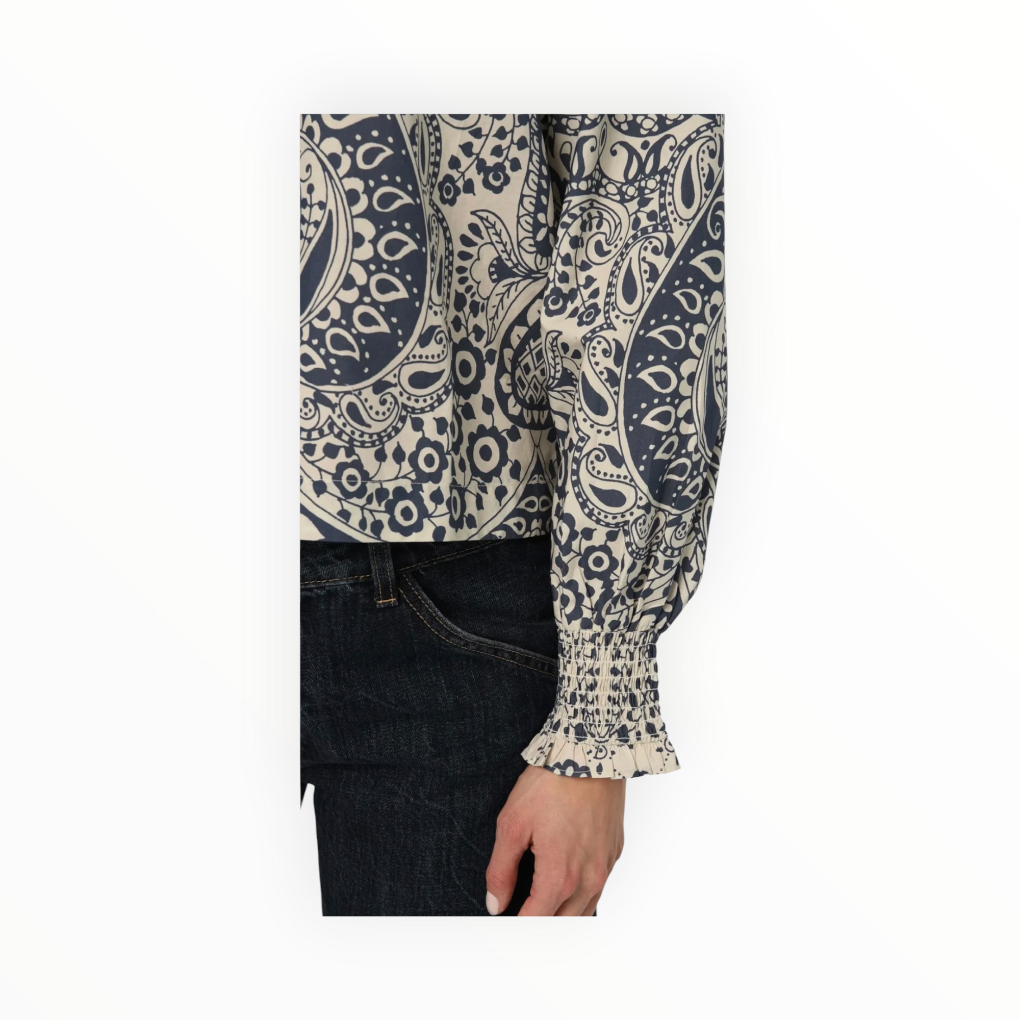 Love The Label Shanie Top - Antonina Print