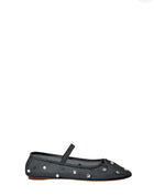 Loeffler Randall Leonie Ballet Flat - Black/Crystal