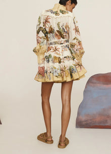 ALÉMAIS Oleander Tiered Skirt
