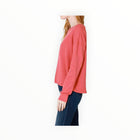 Sundry You Had Me At Bonjour Thermal Crew - Coral