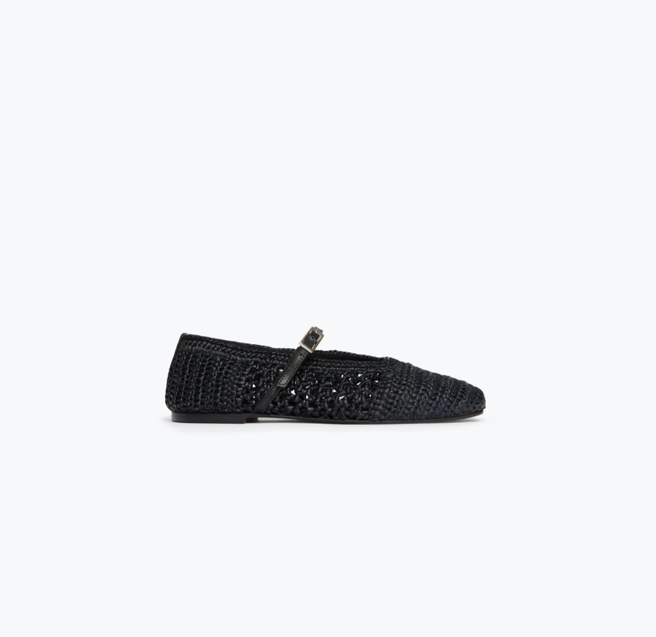 Frēda Salvador Jules Mary Jane - Black Raffia