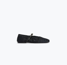 Frēda Salvador Jules Mary Jane - Black Raffia