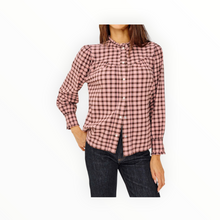 Rails Alanna Shirt - Garnet Rose Cobalt