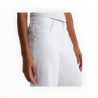 AG Jeans Saige Wide Leg Crop - Gallery White